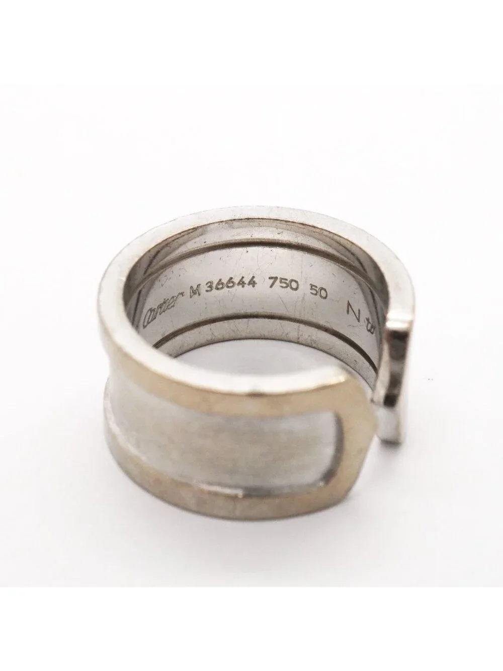 Cartier Ring C2 Large 18k White Gold